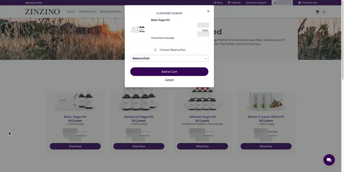 Customize the partner kit